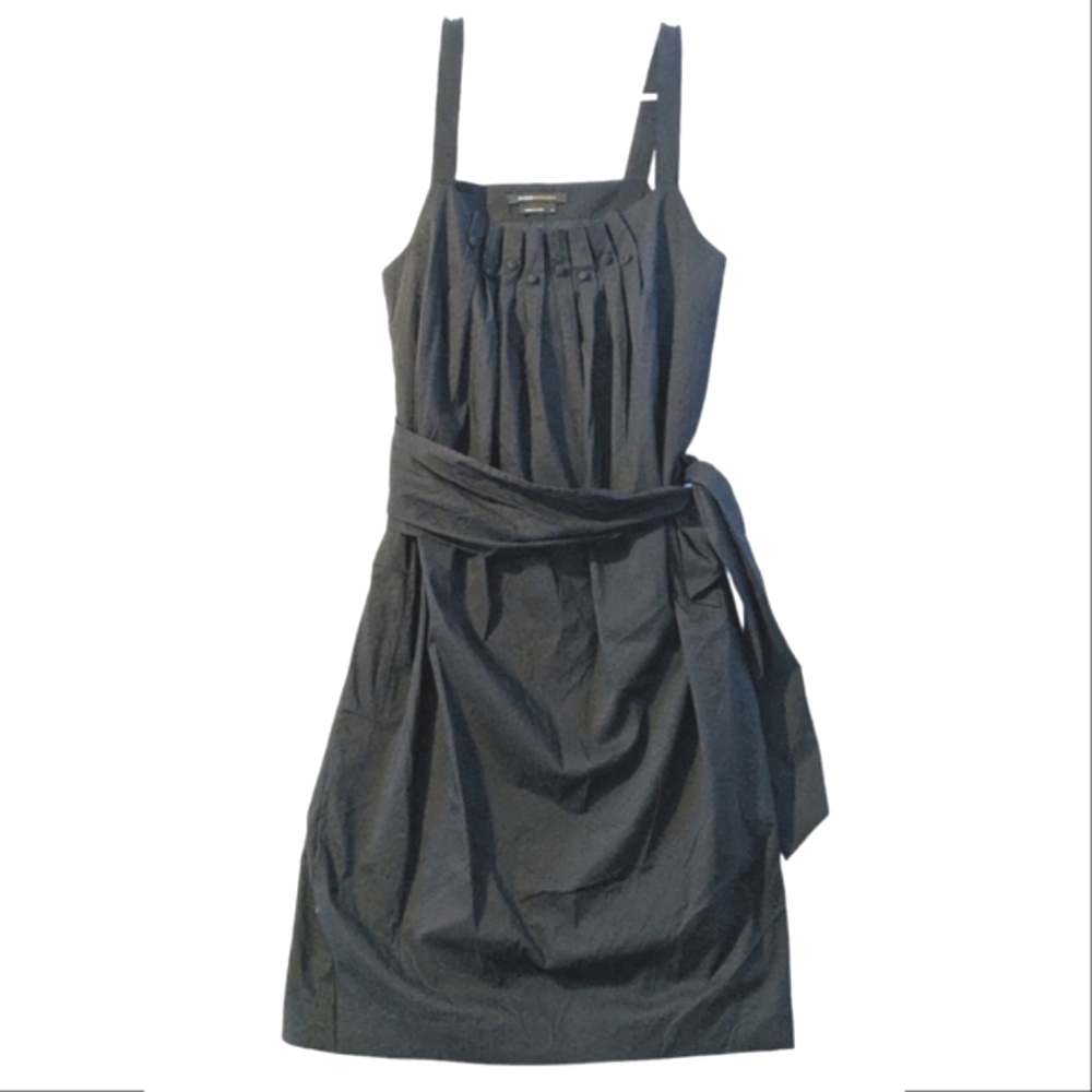 BCBG MaxAzria Swiss Dot Pocketed Dress Small